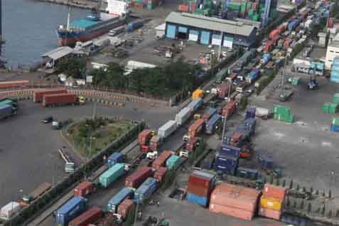  Kawasan Pelabuhan Priok Macet Parah, Truk Terjebak Hingga 3 Jam